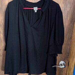 Worthington Black Women's Blouse